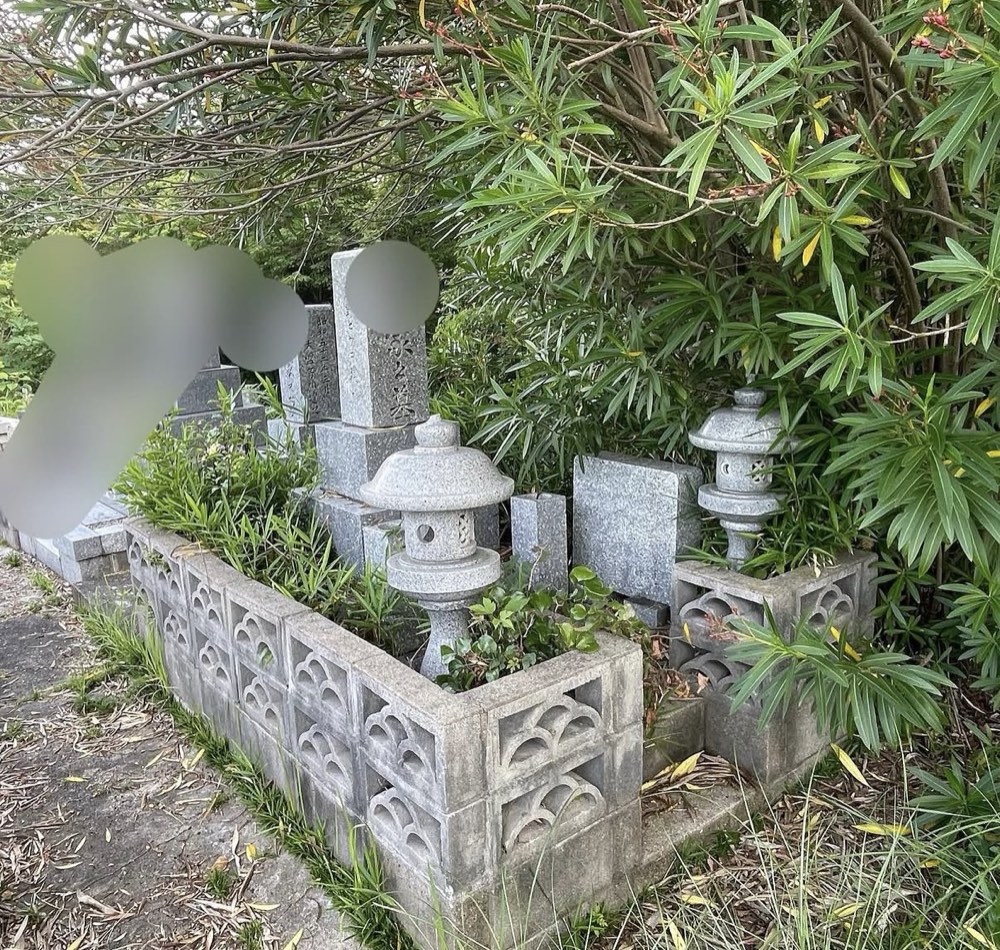 お墓参り代行の作業前